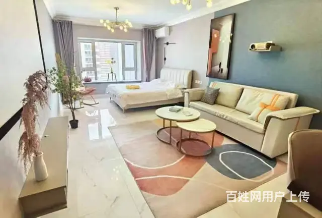 北戴河公寓出租楼层可看海高端民宿 - 图片 2