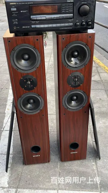 转让一对美国HMI发烧落地音箱配套马来西亚安桥功放 - 图片 1