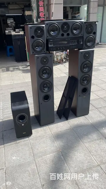 丹麦皇冠5.1家庭影院音箱+马来西亚雅马哈功放 - 图片 1