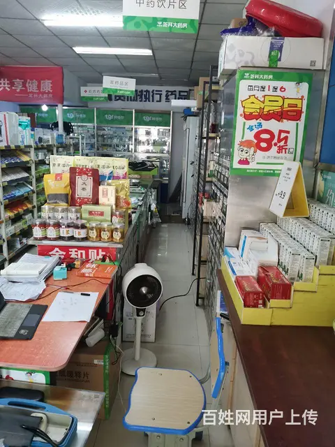 成熟小区出入口，十多年老店药房转让 - 图片 6