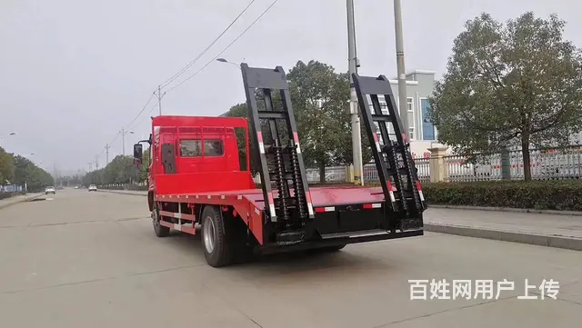 出售红岩平板车 拖200挖机拖车 全国支持分期 - 图片 9