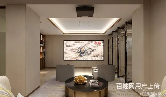 常州别墅装修：透景设计，新中式之美 - 图片 2