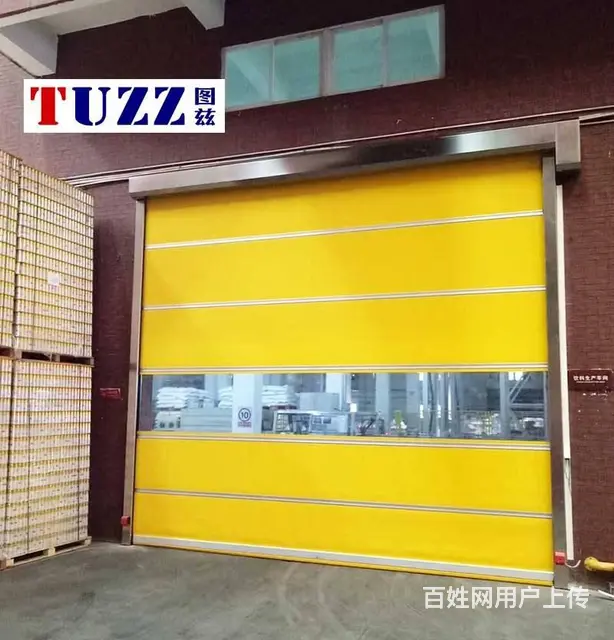 镇江工厂快速卷帘门厂家，镇江车间塑料快速卷帘门 - 图片 2