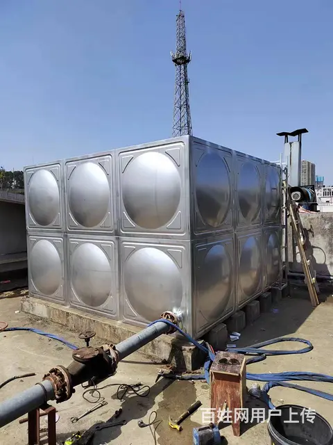 湖南不锈钢水箱厂家，生活水箱、消防水箱制作安装 - 图片 1