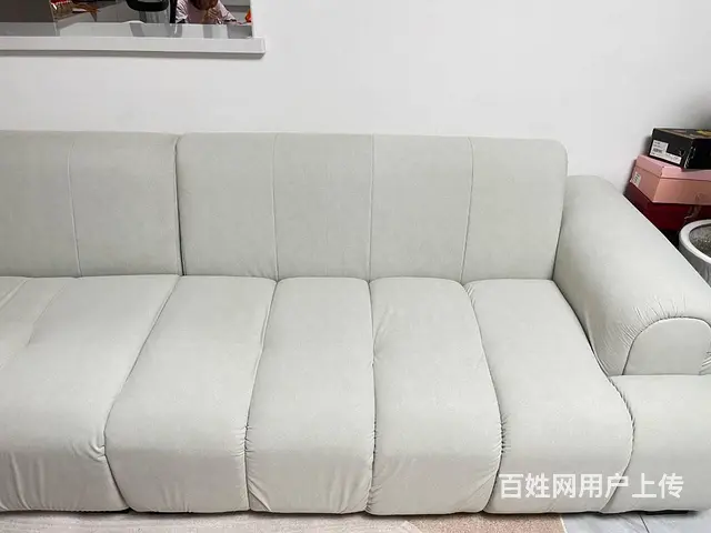【搞定了！】个人转让实木网红布艺沙发(3米长 - 图片 3