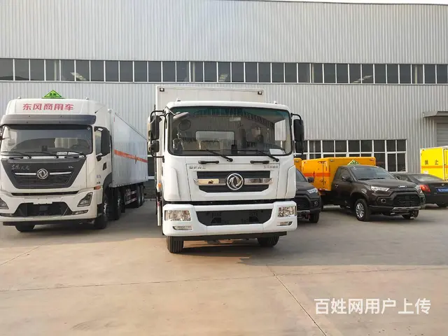低价出售东风多利卡D9爆炸品厢式车 包上户 包送到 - 图片 1