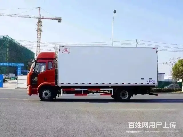 虹宇厂家直销解放6.8米冷藏车 现车低价处理 - 图片 4