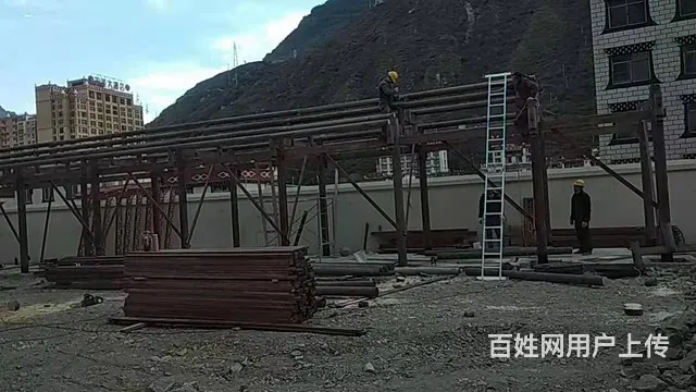 四川乐山实木长廊美人靠制作 - 图片 2