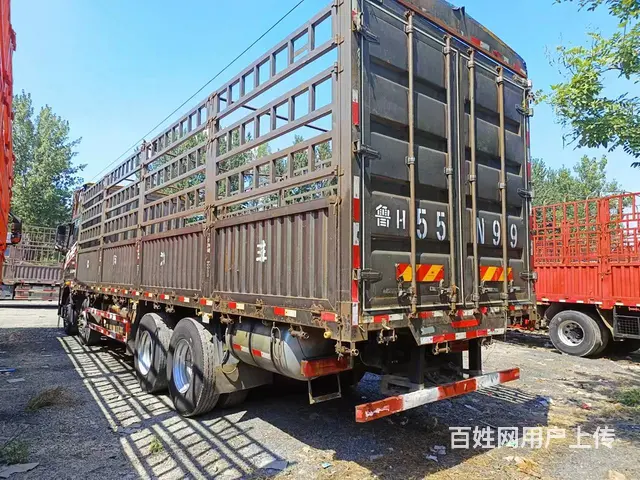 二手9.6米高栏解放JH6前四后八国五460马力 - 图片 7