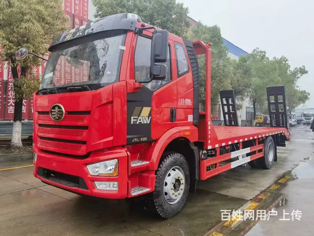 一汽解放J6拉150挖机的平板拖车新车二手现车多多 - 图片 10