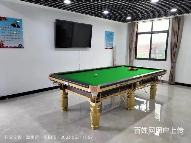 隆回县有没有批发台球的桌球台中式桌球台 - 图片 1