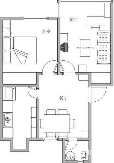 【搞定了！】中建三局三公司住宅（后山）小区华夏学院旁2房1厅 - 图片 6