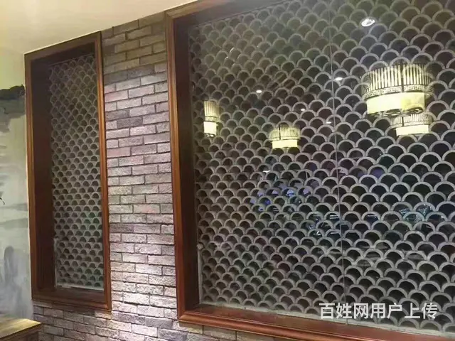 仿古水泥窗花 古建围墙镂空花窗仿古水泥花格窗 方形 - 图片 6