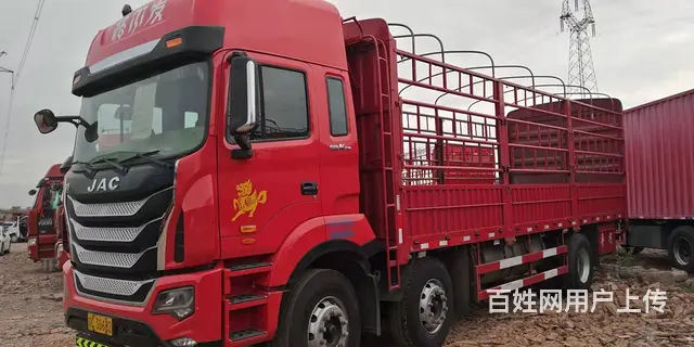 260马力江淮格尔发K5前四后四带7.8米高栏转让 - 图片 3