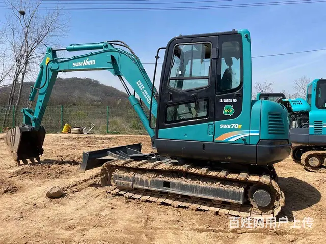精品二手挖掘机山河智能70低价转让手续全质保包送急 - 图片 1