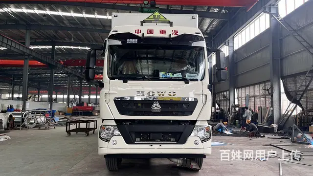 9.6米重汽豪沃小三轴烟花批发爆破车带营运证价格 - 图片 8