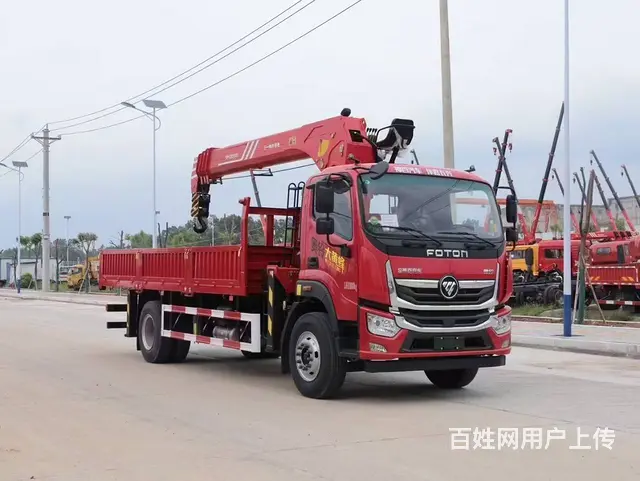 陕汽后八轮随车吊12吨后八轮随车吊厂家电话 - 图片 5