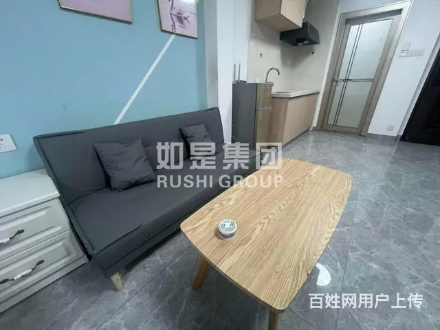 万达旁大通间家具齐全拎包入住 - 图片 1
