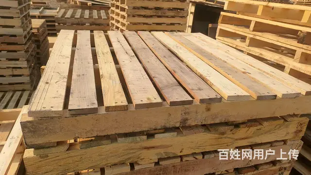 实木托盘，叉车专用木托排，9成新 - 图片 3