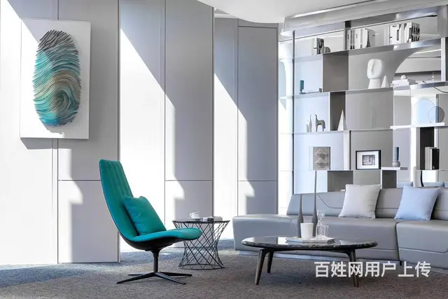 淄博张店办公空间设计方案效果图 - 图片 4
