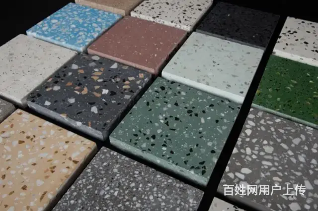 云南水磨石砖生产厂家学预制板水磨石板通体水磨石 - 图片 7