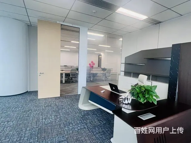 14科韵路地铁站旁500方精装写字楼出租办公天河区 - 图片 4