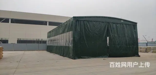 益阳移动帐篷大型工地棚物流棚活动推拉棚停车棚电动棚 - 图片 4