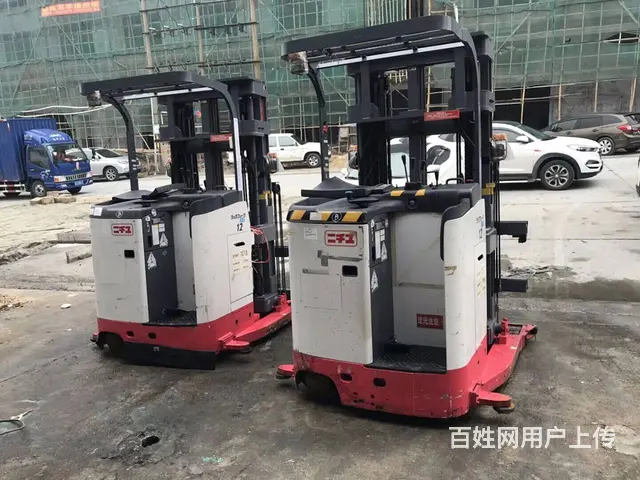 仓储堆高4米5米电动前移式叉车，仓储站驾式电瓶叉车 - 图片 11