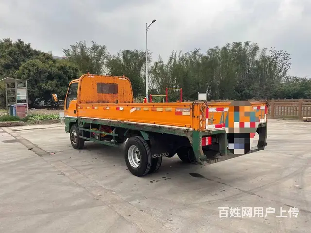 10年五十铃4K单排4米2平板车 看上可聊 - 图片 3