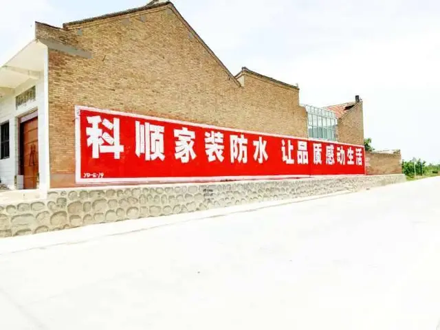 广东粮油调味喷绘墙体广告墙体喷绘广告,点位多 - 图片 2