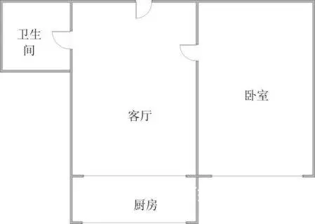 东方宜家花园1室1厅1卫700元月精装修拎包即住！ - 图片 6