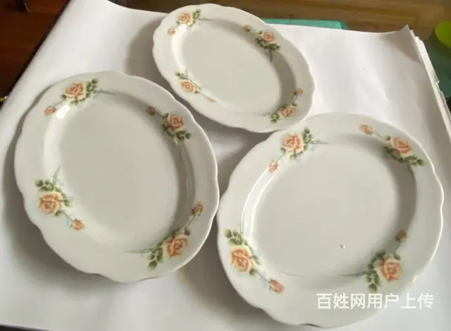 低价出售椭圆形瓷盘， - 图片 1