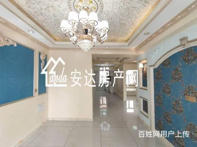安达才媛  二号院清水新装，简欧风格81平米大明厅 - 图片 1