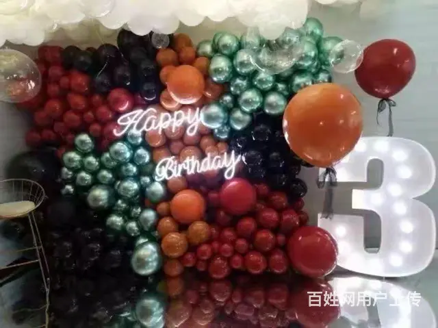 气球装饰，气球布置，婚礼气球装饰 - 图片 5