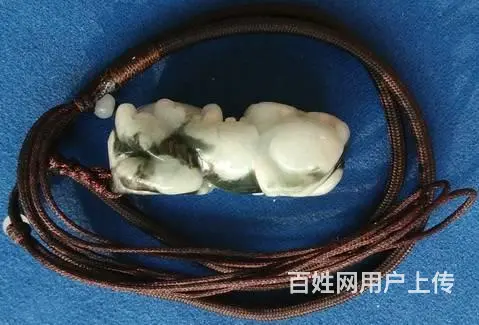 翡翠A货貔貅吊坠挂件 - 图片 3