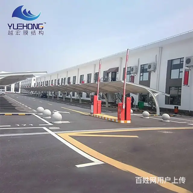 提供膜结构车棚,充电桩棚, - 图片 3