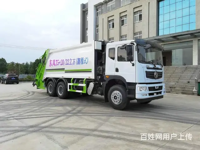 侧装垃圾车厂家后装入垃圾车东风不泄露垃圾车 - 图片 2