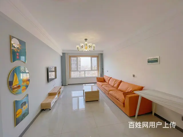 首租八里铺幸福里电梯9楼，96平！精装修，两室一厅，冰箱洗衣 - 图片 1