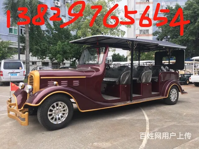 出租租赁出售电瓶观光车 展会接驳车 楼盘看房车 - 图片 5