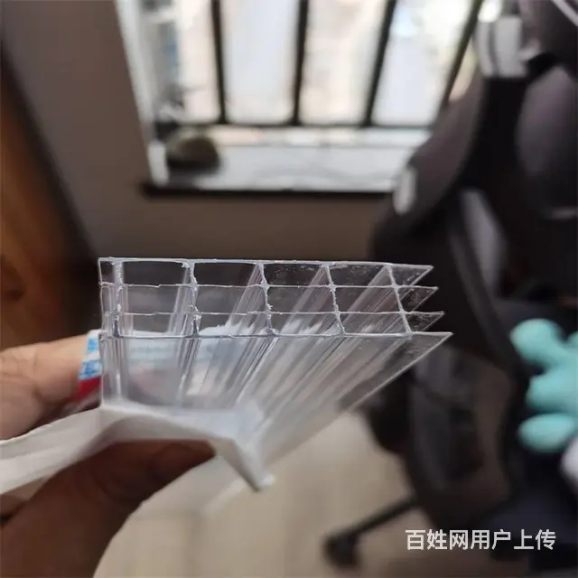 青岛胶州中空阳光板厚度胶州40mm阳光板定制 - 图片 1