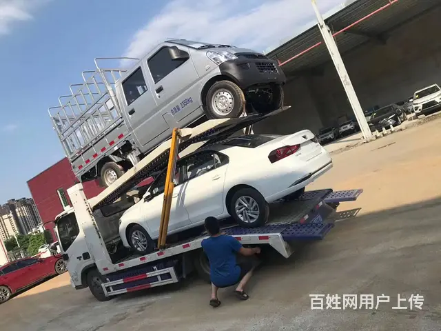 程力佳运轿运车豪沃蓝牌二位板轿运双层板轿运车多少钱 - 图片 8