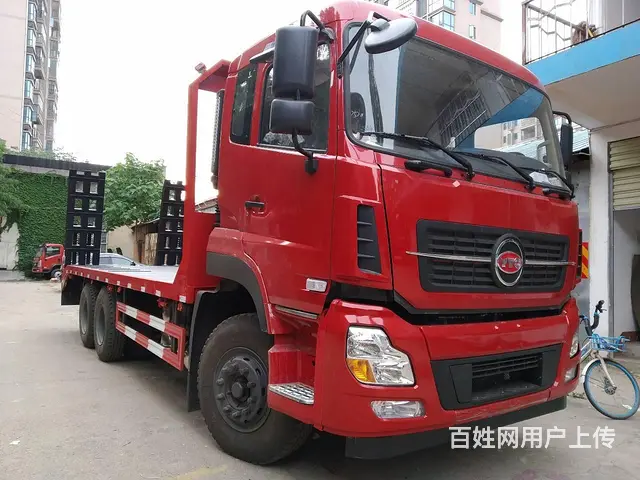 一拖福德后八轮挖机平板运输车全国包上户可分期 - 图片 2