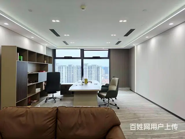 前台7米挑高 豪装带家具 随时办公 长河双地铁口 星城中心 - 图片 12