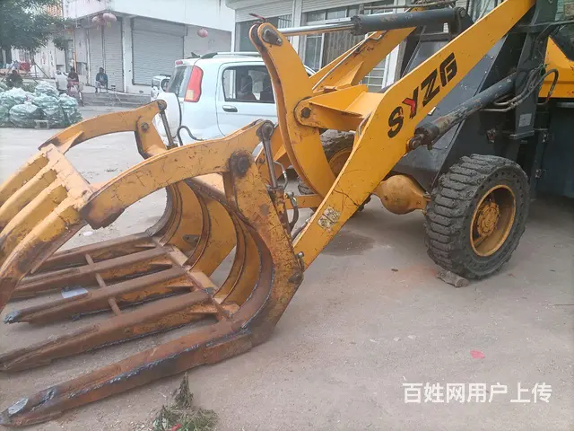 山宇高臂实心胎抓车 - 图片 1