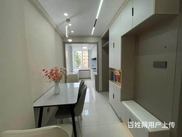 王府花园，首付6万～2室两厅，南北通厅，2楼，88平，奶油风 - 图片 7