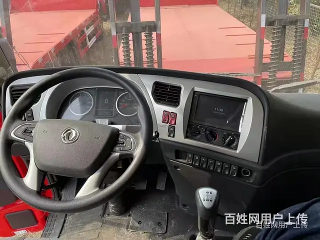 东风D3单桥平板车 东风挖掘机拖板车 哪里有卖 - 图片 2