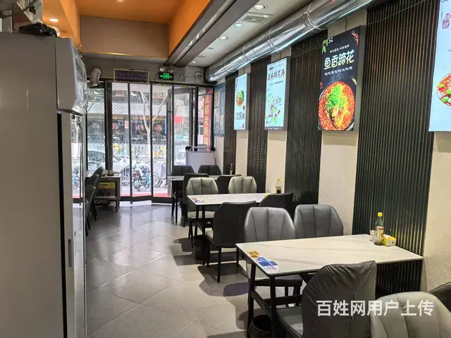 9037（铺联邦）正宁路甘南路十字繁华临街精装修餐饮店转让 - 图片 8