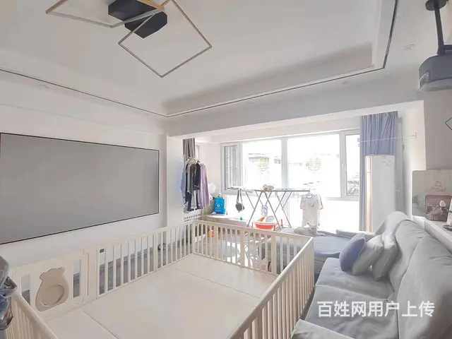 一中文祥豪府二期6楼105.5平三室精装婚房带部分家具家电 - 图片 1
