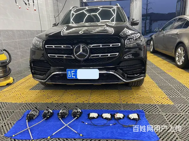 23款奔驰GLS450豪华型加装原厂电动吸合门系统 - 图片 1