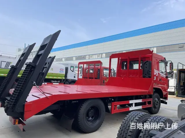 东风200马力拖板车 挖机平板车 价格实在 - 图片 4